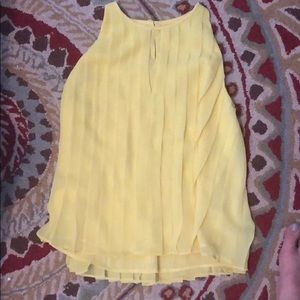 J Crew key hole pleated blouse